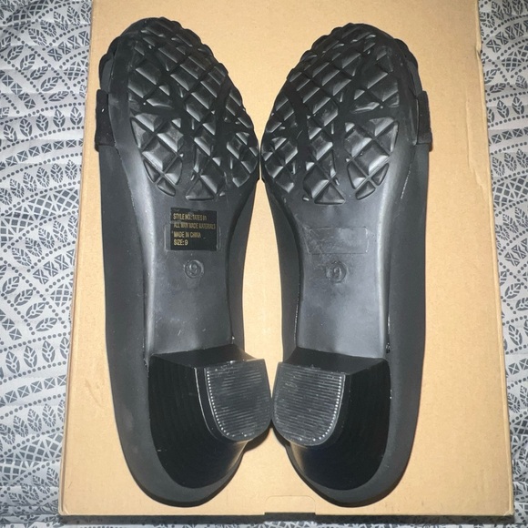 Womens Size 9 Bella Hanna Low Heel Pumps Black Nubu New In Box - Picture 6 of 9